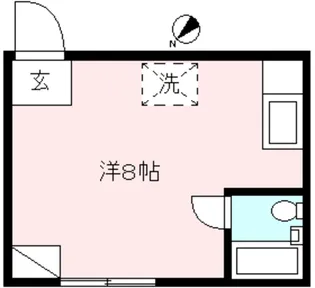 ラーク・ボーン【1階】の間取り