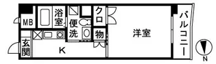 ブレクレール湘南【1階】の間取り