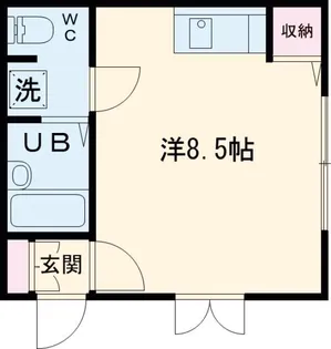 さくらドミトリー【1階】の間取り