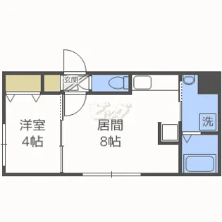 FORESTA平岸【3階】の間取り