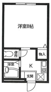 シャルムハイツ【2階】の間取り