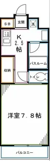 アメニティコウヤマ第15ガーデン【2階】の間取り