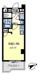 フレア金沢八景【5階】の間取り