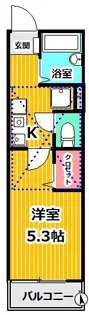 イースタンパレス藤沢第2【2階】の間取り