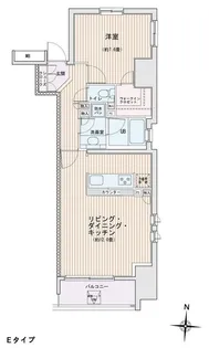 エスティメゾン錦糸町II【2階】の間取り