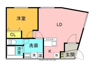 NAFFI【5階】の間取り