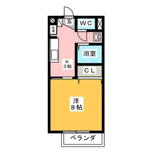 サープラスモリ【2階】の間取り