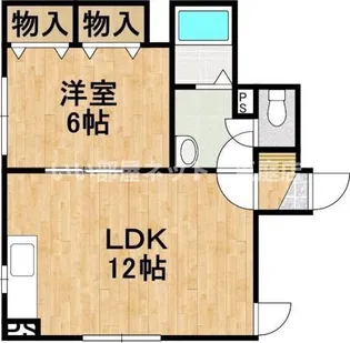 CSAマンション【4階】の間取り
