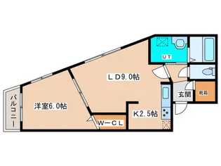 エスペランサ【1階】の間取り