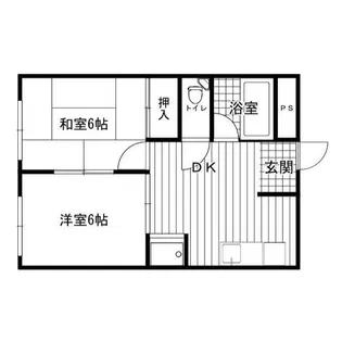 リブライト湯河原【3階】の間取り