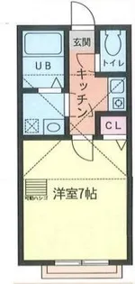 ベルガーデン【2階】の間取り