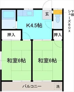 メゾンT1【2階】の間取り