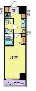 カスタリア蔵前【10階】の間取り