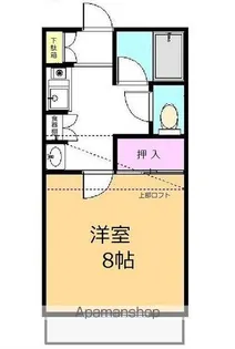 東原町サンハイツ88【1階】の間取り