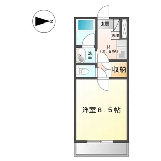 シーサイドマンションII【3階】の間取り