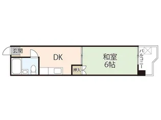 ホームズヤマグチ【6階】の間取り