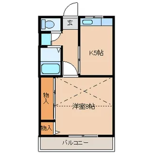 さくらAP-II【2階】の間取り