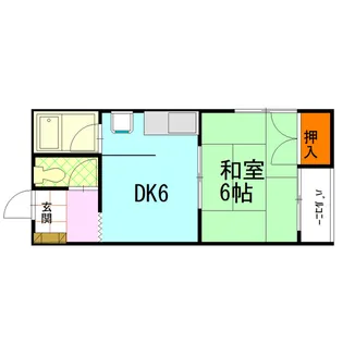 チェリーハイツ【3階】の間取り