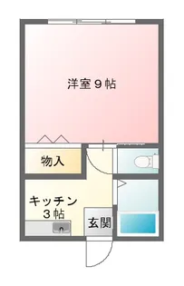 ニューシティイズミ【1階】の間取り