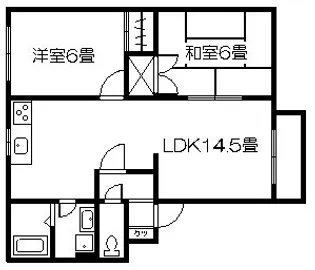 ファミーユ小屋敷【2階】の間取り