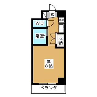 ドエル植田西【7階】の間取り
