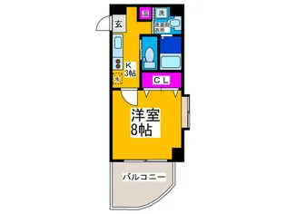 サンステ-ジ中百舌鳥【7階】の間取り