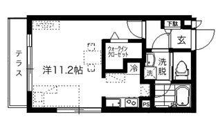 グリーンシャルムI番館【2階】の間取り