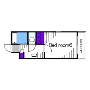 グランエクセル北花田【1階】の間取り