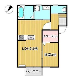 グレイス宮之城 B棟【2階】の間取り