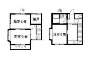神奈川県南足柄市塚原【一戸建】の間取り