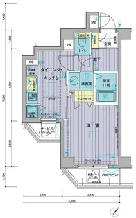 メインステージときわ台II【2階】の間取り
