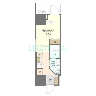 ALIVIS船橋EAST【7階】の間取り