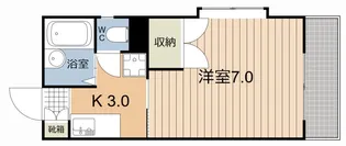 大洋ハイツ【3階】の間取り