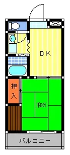スタンフォード【2階】の間取り