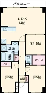 PHOENIX COURT 交野II【6階】の間取り
