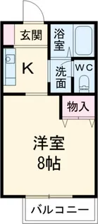 JMテラス4【2階】の間取り