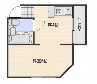 ログポース【2階】の間取り