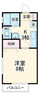 ルミウス【1階】の間取り