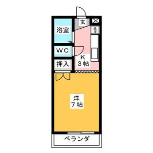 アネックスミヤタ拾号館【2階】の間取り