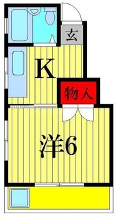 島田コーポ【3階】の間取り