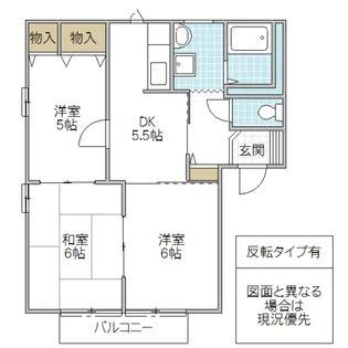 プリマベラ元吉田【2階】の間取り