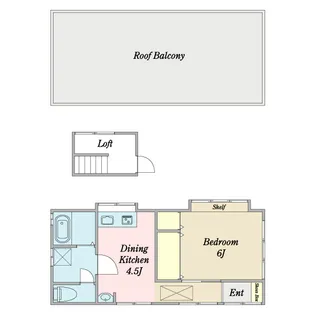 ハイディビル【3階】の間取り