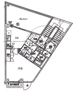 東京都中野区中野3【マンション】の間取り