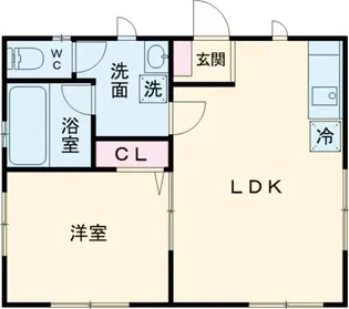 千葉県茂原市下永吉【一戸建】の間取り