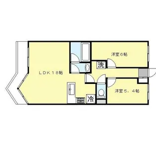 エンゼルパレス【3階】の間取り
