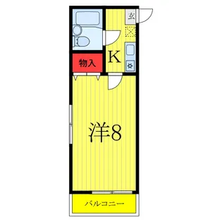 ロワール・ウィスタリア【2階】の間取り