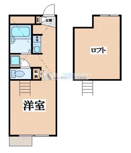 レオパレス千ーSENーII【1階】の間取り