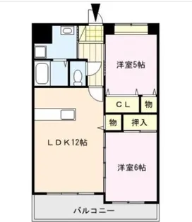 SUNDAY御井駅前【3階】の間取り