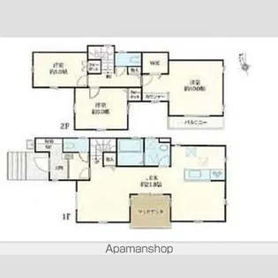 千葉県千葉市若葉区千城台東3【一戸建】の間取り