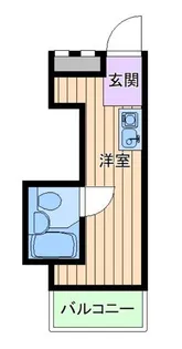 ダイヤモンドレジデンス南六郷【1階】の間取り